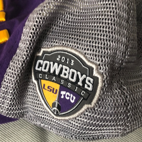 LSU MESH BACK TRUCKER HAT - Picture 3 of 5